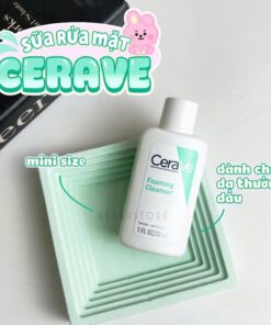 sữa rửa mặt cerave cho da dầu mụn