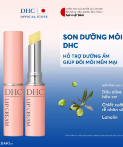 TRANG CHỦ Son Dưỡng Môi DHC Không Màu Hỗ Trợ Giảm Thâm Môi 1.5g