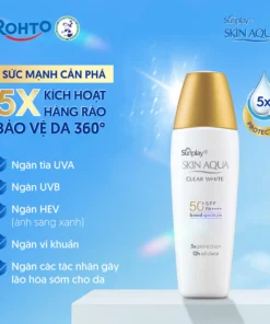 TRANG CHỦ Sunplay Skin Aqua Clear White Eco Việt Nam SPF50, PA++++ 25g