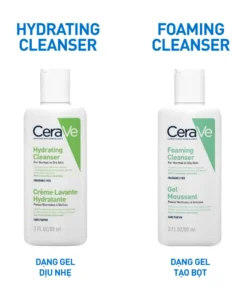 Sữa Rửa Mặt Cerave Làm Dịu Cho Da Dầu Foaming Cleanser 88ml