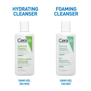 Sữa Rửa Mặt Cerave Làm Dịu Cho Da Dầu Foaming Cleanser 88ml sữa rửa mặt careve